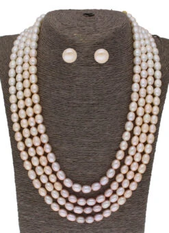 Multicolored Four Layered Necklace Set Party Wear 7 Multicolored Four Layered Necklace Set Party Wear -ZariGrace Shop multicolored four layered necklace set jyhjpfeb22190 b