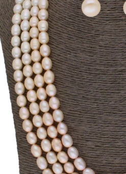 Multicolored Four Layered Necklace Set Party Wear