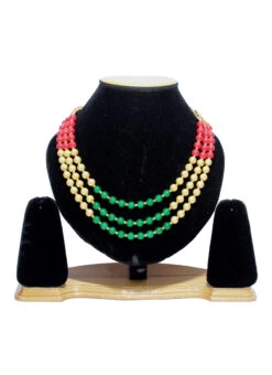 Multicolored Necklace Party Wear -ZariGrace Shop multicolored necklace jysmnisr103 b