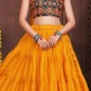 Mustard Faux Georgette Kutch Work Chaniya Choli Festive Wear 1 Mustard Faux Georgette Kutch Work Chaniya Choli Festive Wear -ZariGrace Shop mustard faux georgette kutch work chaniya choli ghsacw7524 l