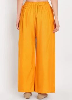 Mustard Rayon Palazzo Pant Work Wear -ZariGrace Shop mustard rayon palazzo suit wbdmf641 b