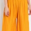 Mustard Rayon Palazzo Pant Work Wear 2 Mustard Rayon Palazzo Pant Work Wear -ZariGrace Shop mustard rayon palazzo suit wbdmf641 l