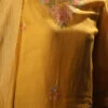 Mustard Yellow Chanderi Silk Embroidered Dupatta Party Wear -ZariGrace Shop mustard yellow chanderi silk embroidered dupatta dpbadcsdum01 l