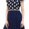 Navy Blue Georgette Anarkali Suit After Six Wear -ZariGrace Shop navy blue georgette anarkali suit sldrrsm362 l
