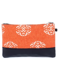 Orange Designer Clutch -ZariGrace Shop orange designer clutch hbdsa424c b