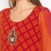 Orange Georgette Palazzo Set Party Wear -ZariGrace Shop orange georgette palazzo set krsmnkc1951 l