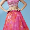 Orange Organza Digital Print Umbrella Lehenga Party Wear 2 Orange Organza Digital Print Umbrella Lehenga Party Wear -ZariGrace Shop orange organza digital print umbrella lehenga ghspcpfb301 l