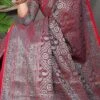 Patola Silk Zari Weaving Work Maroon Color Saree Festive Wear -ZariGrace Shop patola silk zari weaving work maroon color saree sasom110822 l