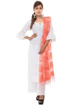Peach Organza Dupatta After Six Wear 8 Peach Organza Dupatta After Six Wear -ZariGrace Shop peach organza dupatta dpsdmfd188 u