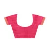 Pink Blended Cotton Sari After Six Wear -ZariGrace Shop pink blended cotton sari sadmfs050 l