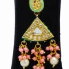 Pink Blue Kundan Necklace Set Party Wear 1 Pink Blue Kundan Necklace Set Party Wear -ZariGrace Shop pink blue kundan necklace set jynsddrj98217h l