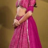 Pink Crepe Printed Work Umbrella Lehenga Choli Party Wear -ZariGrace Shop pink crepe printed work umbrella lehenga choli ghska462371004 l