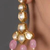 Pink Danglers Earrings Party Wear 2 Pink Danglers Earrings Party Wear -ZariGrace Shop pink danglers earrings erdfemnw006 l