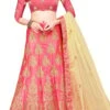 Pink Silk Zari Embroidered A Line Lehenga Festive Wear -ZariGrace Shop pink silk zari embroidered a line lehenga ghsstsktnzr7363 l