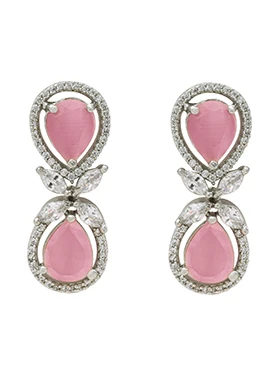 Pink Stones Alloy Choker Party Wear 5 Pink Stones Alloy Choker Party Wear - Image 3