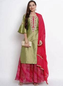 Pink Taffeta A Line Lehenga Festive Wear -ZariGrace Shop pink taffeta a line lehenga ghdrnr464 u