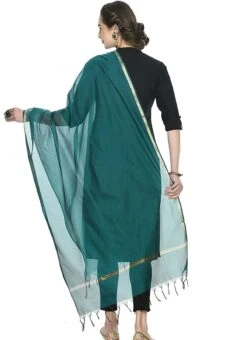 Rama Green Art Silk Banarasi Dupatta After Six Wear -ZariGrace Shop rama green art silk banarasi dupatta dpsdmfd186 b