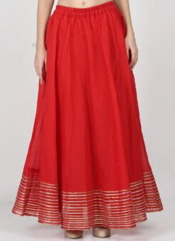 Red Art Silk Skirt Work Wear 8 Red Art Silk Skirt Work Wear -ZariGrace Shop red art silk skirt wbjsns14 u