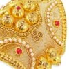 Red Kundan Bracelet Wedding Wear -ZariGrace Shop red kundan bracelet hjbrmkns0519 l