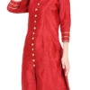 Red Raw Silk Kurta Straight Pant Set Party Wear -ZariGrace Shop red raw silk kurta straight pant set krskinf9900526 l