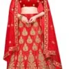 Red Silk Zari Embroidered A Line Lehenga Festive Wear -ZariGrace Shop red silk zari embroidered a line lehenga ghsstsktnzr7361 l
