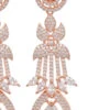 Rose Gold Plated Stones Alloy Danglers Party Wear -ZariGrace Shop rose gold plated stones alloy danglers erjrurea2353 l