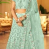 Sea Green Embroidery Stone Work Net A Line Lehenga Party Wear 2 Sea Green Embroidery Stone Work Net A Line Lehenga Party Wear -ZariGrace Shop sea green embroidery stone work net a line lehenga ghska46271044c l