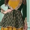 Shamita Shetty Mustard Georgette Embroidered Anarkali Suit Party Wear -ZariGrace Shop shamita shetty mustard georgette embroidered anarkali suit slsak28908571 l