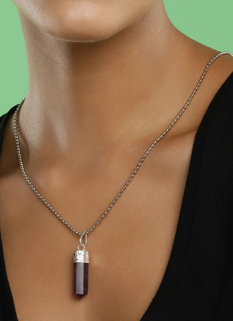 Shine Brown Alloy Necklace Party Wear 4 Shine Brown Alloy Necklace Party Wear - Image 2