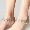 Silver Designer Anklets Festive Wear 2 Silver Designer Anklets Festive Wear -ZariGrace Shop silver designer anklets ftjdmf031 l