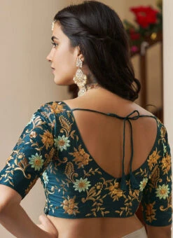 Sky Blue Net Sequins Work Umbrella Lehenga Choli Party Wear -ZariGrace Shop sky blue net sequins work umbrella lehenga choli ghsir4203 b