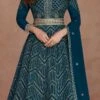 Shamita Shetty Teal Blue Georgette Embroidered Anarkali Suit Party Wear 1 Shamita Shetty Teal Blue Georgette Embroidered Anarkali Suit Party Wear -ZariGrace Shop teal blue georgette embroidered anarkali suit slska44259545 l