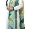 Teal Green With White Art Silk Dupatta Festive Wear -ZariGrace Shop teal green with white art silk dupatta dpsoas1082 l