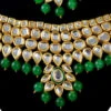 Tri Coloured Necklace Set Wedding Wear -ZariGrace Shop tri coloured necklace set jymmnikm611 l