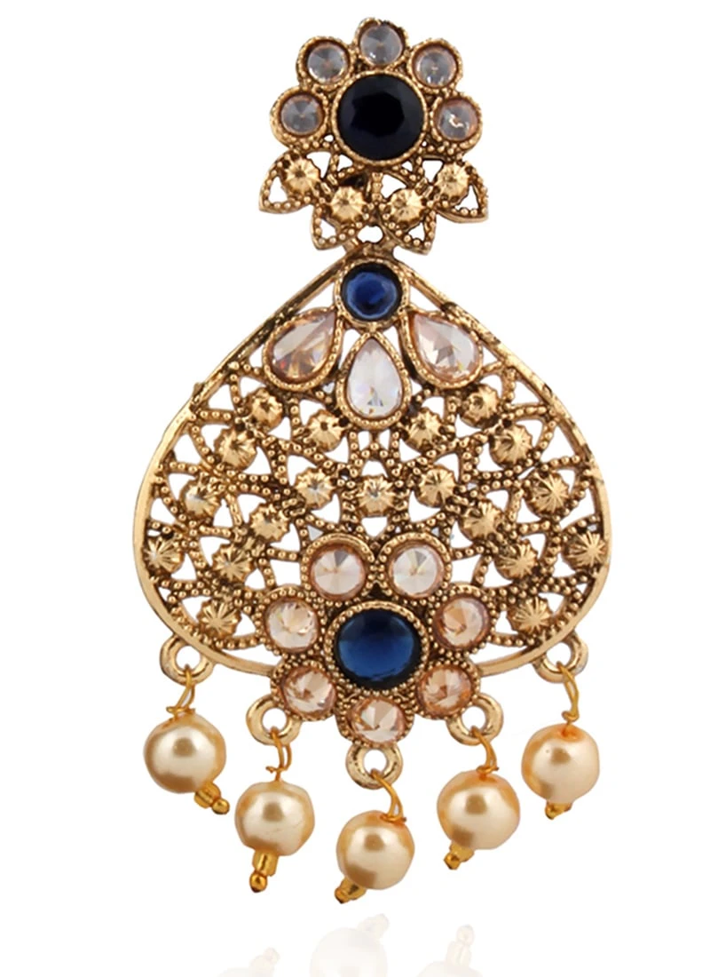 Tricolor Danglers Party Wear 3 Tricolor Danglers Party Wear