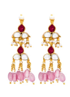 Tricolor Moti Alloy Choker Party Wear -ZariGrace Shop tricolor moti alloy choker jydthov265 b