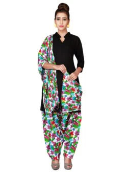 White Cotton Semi Patiala Pant After Six Wear -ZariGrace Shop white cotton semi patiala pant wbpat078 u