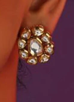 White Designer Choker Set Party Wear