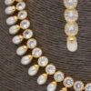 White Designer Necklace Set Party Wear -ZariGrace Shop white designer necklace set jyhjpau21208 l