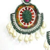 White Green Fashion Danglers Party Wear -ZariGrace Shop white green fashion danglers erddrj10003h l