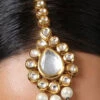 White Kundan Designer Mangtikka Party Wear -ZariGrace Shop white kundan designer mangtikka hejdmf1921 l