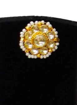 White Sleek Choker Party Wear