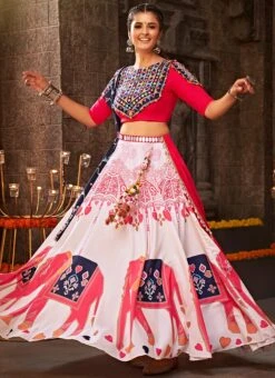 White Viscose Printed Kutch Work Chaniya Choli Festive Wear 8 White Viscose Printed Kutch Work Chaniya Choli Festive Wear -ZariGrace Shop white viscose printed kutch work chaniya choli ghsom2343 u