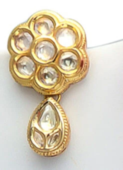 Wine Alloy Stone Necklace Party Wear