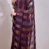 Wine Color Sequins Work Georgette Saree Party Wear -ZariGrace Shop wine color sequins work georgette saree sasvp243 l