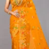 Woven Work Orange Color Organza Saree Festive Wear -ZariGrace Shop woven work orange color organza saree sasom746 l