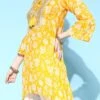 Yellow Cotton Printed Kurta Dhoti Set After Six Wear 1 Yellow Cotton Printed Kurta Dhoti Set After Six Wear -ZariGrace Shop yellow cotton printed kurta dhoti set krsmz276733y l