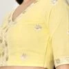 Yellow Georgette Embroidered Blouse Festive Wear 2 Yellow Georgette Embroidered Blouse Festive Wear -ZariGrace Shop yellow georgette embroidered blouse BLBS02307618 l