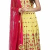 Yellow Georgette Thread Mirror Work Anarkali Suit Party Wear -ZariGrace Shop yellow georgette thread mirror work anarkali suit slkifh9966000435 l