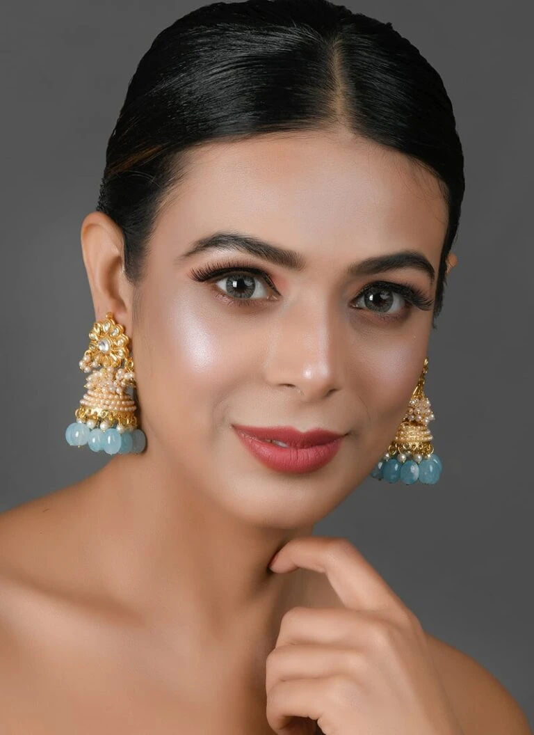 ZariGrace Shop 36 ZariGrace Shop -ZariGrace Shop blue jhumka earrings erdfemnw020 u 768x1056 1